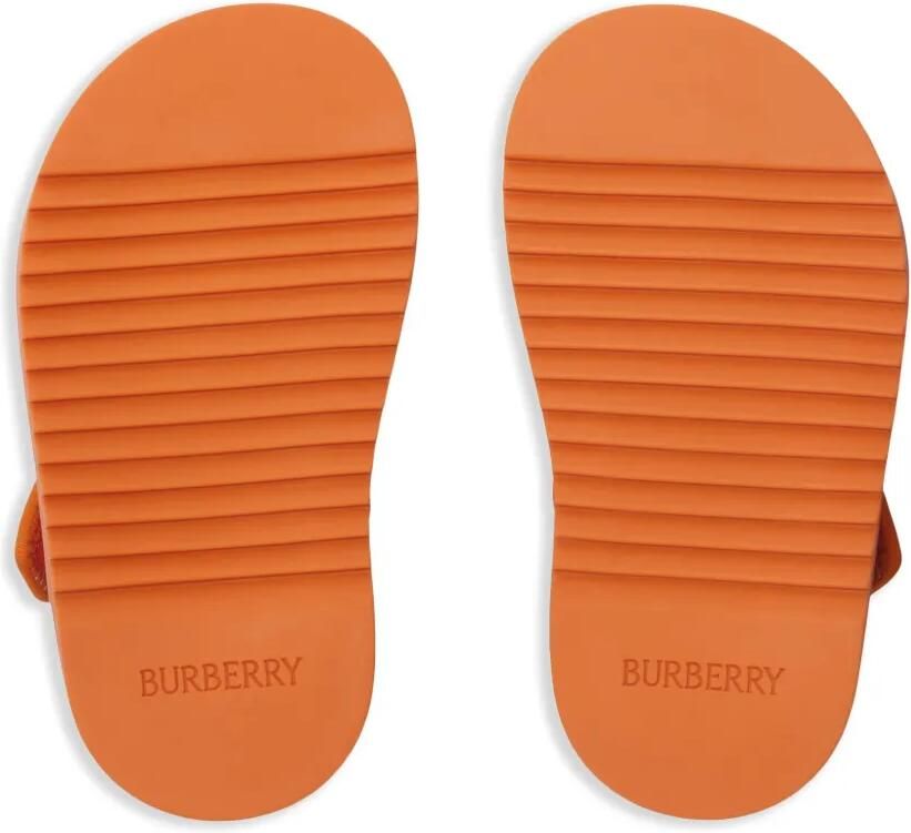 Burberry Kids Geruite sandalen Beige - Foto 2
