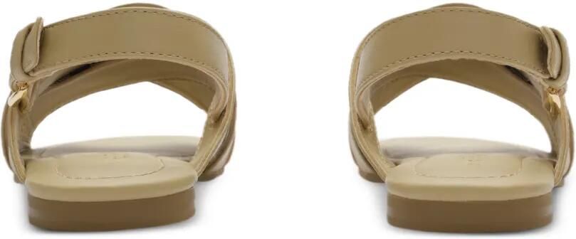 Burberry Kids Geruite sandalen Beige - Foto 4