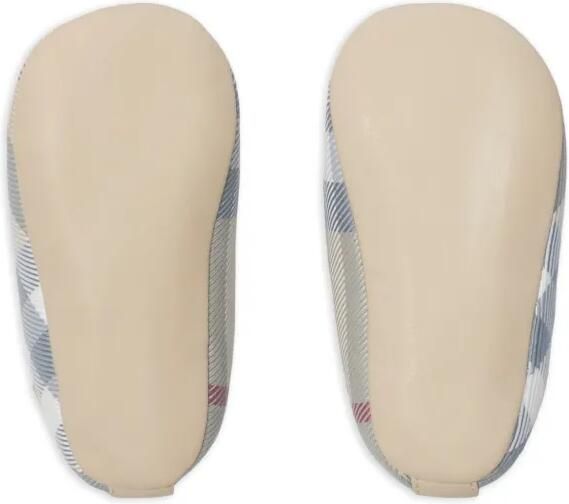 Burberry Kids Geruite slofjes Beige - Foto 2
