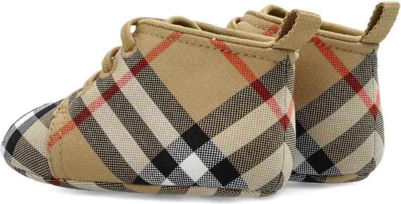 Burberry Kids Geruite slofjes Beige - Foto 5