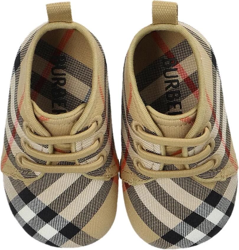 Burberry Kids Geruite slofjes Beige - Foto 2