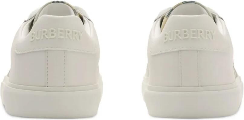 Burberry Kids Geruite sneakers Wit - Foto 4