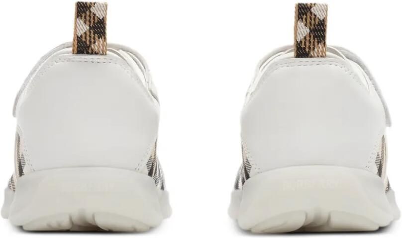 Burberry Kids Geruite sneakers Wit - Foto 4