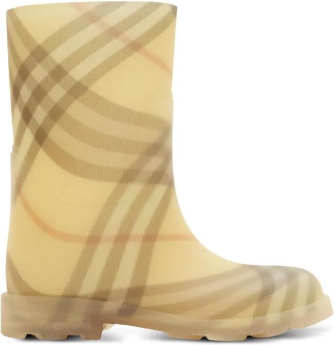Burberry Kids Marsh laarzen Geel