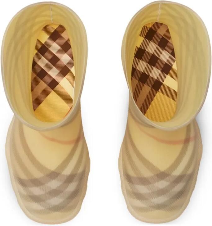 Burberry Kids Marsh laarzen Geel - Foto 4