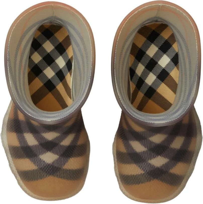 Burberry Kids Marsh regenlaarzen Beige - Foto 2