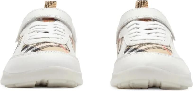 Burberry Kids Check sneakers Wit - Foto 5