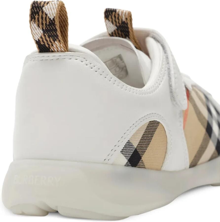 Burberry Kids Check sneakers Wit - Foto 2