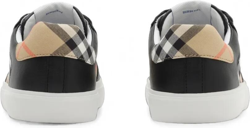 Burberry Kids Sneakers met ruit-patroon Zwart - Foto 4