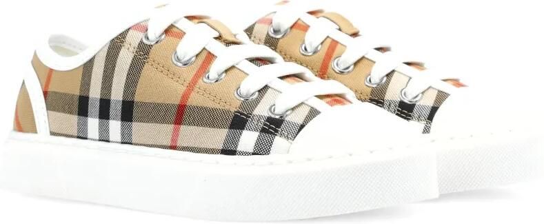 Burberry Kids Vintage Check sneakers Beige