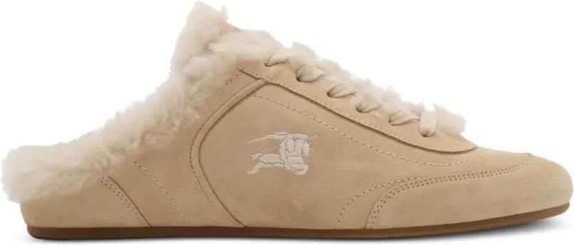 Burberry Knight Runner lammy muiltjes Beige