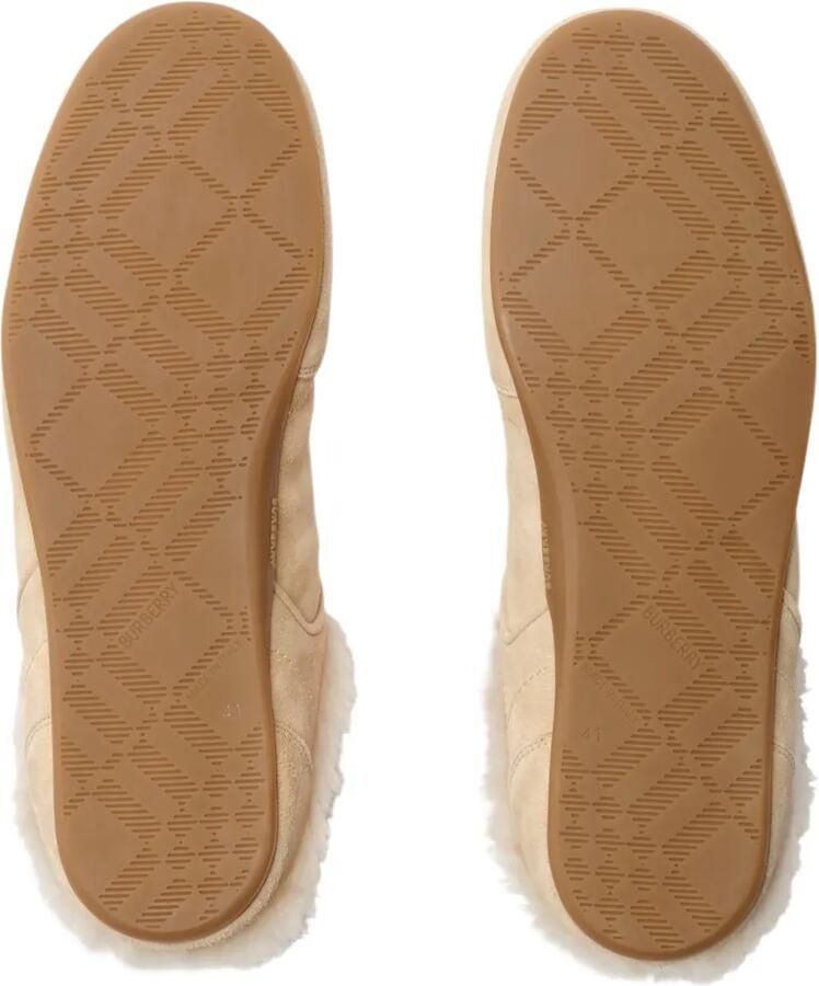 Burberry Knight Runner lammy muiltjes Beige - Foto 3
