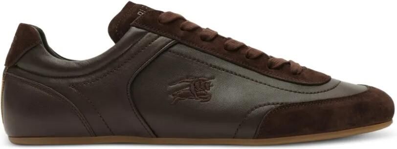 Burberry Knight Runner leren sneakers Bruin