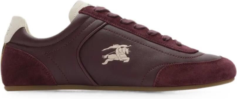 Burberry Knight Runner leren sneakers Paars
