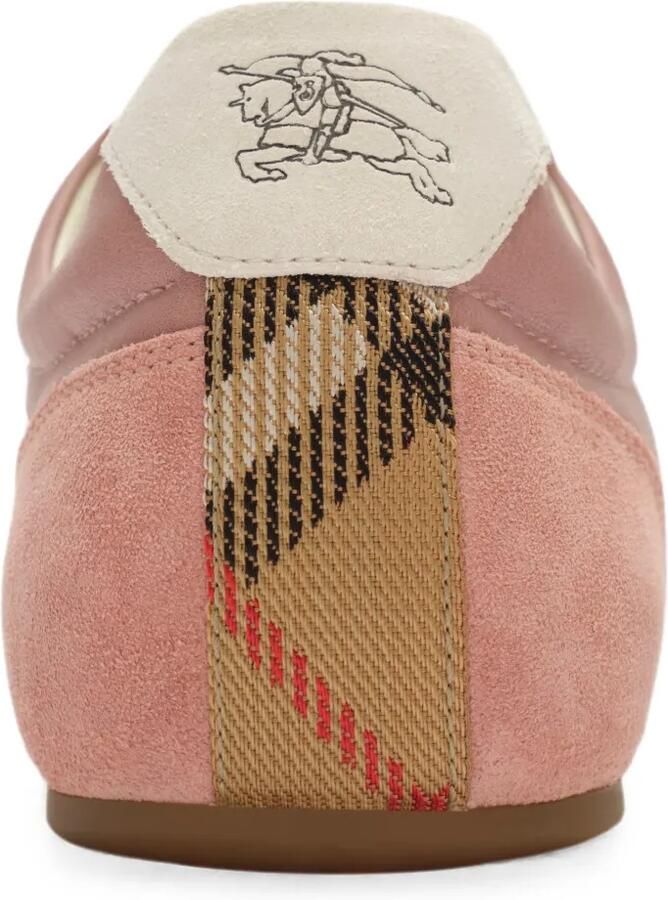 Burberry Knight Runner leren sneakers Roze - Foto 3