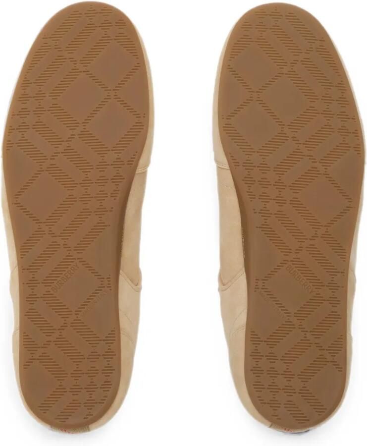 Burberry Knight Runner suède sneakers Beige - Foto 2