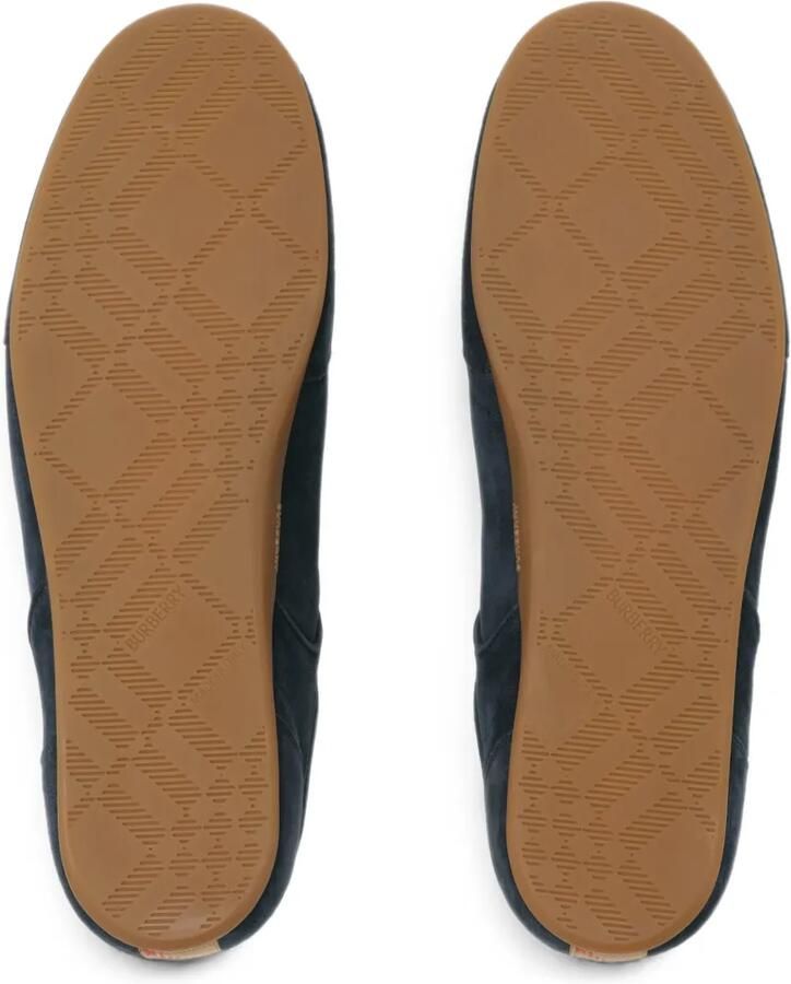 Burberry Knight Runner suède sneakers Blauw - Foto 2