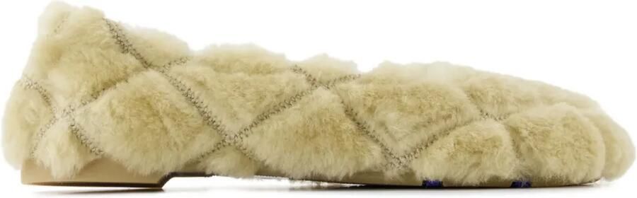 Burberry Lammy ballerina's Beige