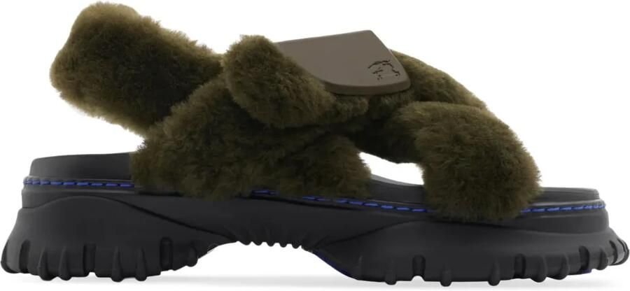 Burberry Lammy sandalen Groen