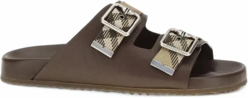 Burberry leather Urchin sandals Bruin