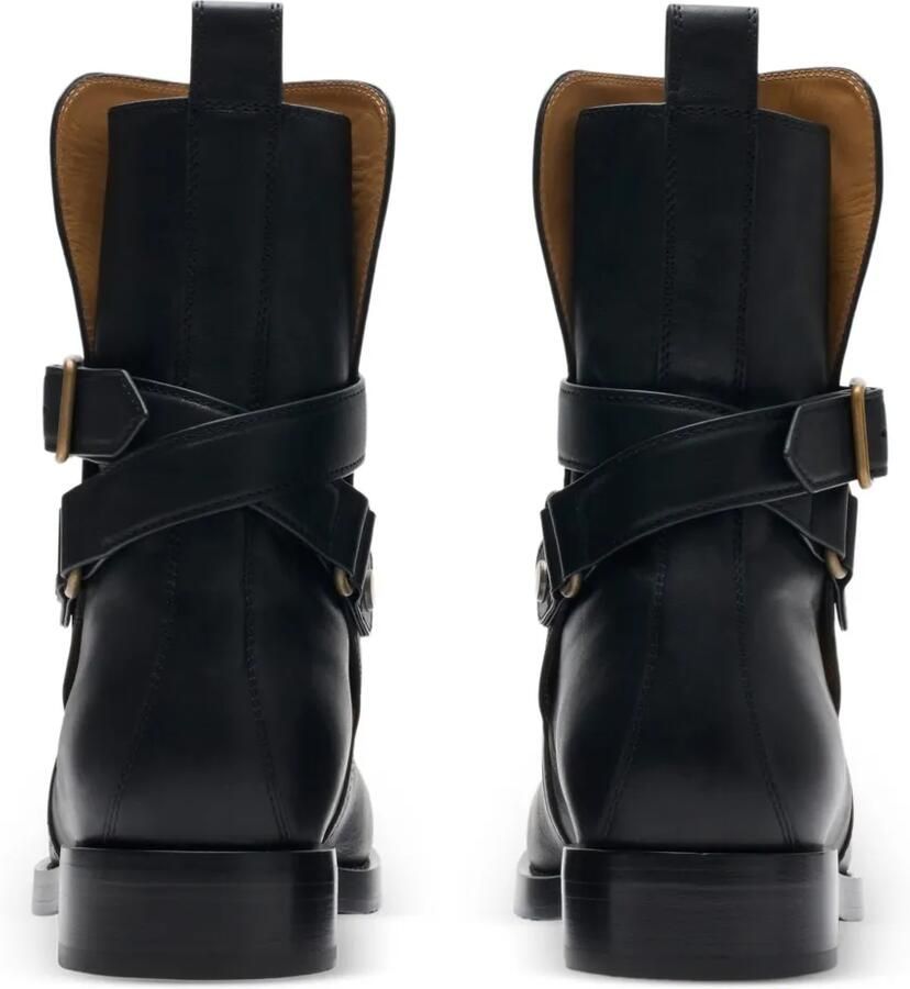 Burberry Ledger Jodphur leren laarzen Zwart - Foto 2