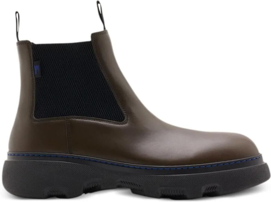 Burberry Leren enkellaarzen Bruin