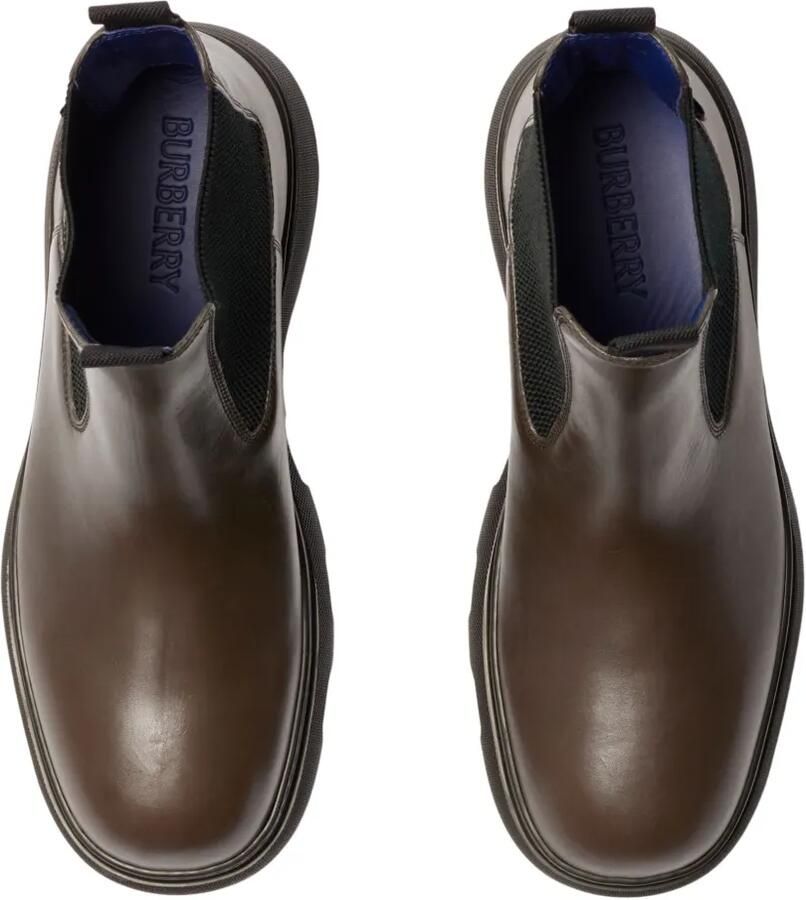 Burberry Leren enkellaarzen Bruin - Foto 3