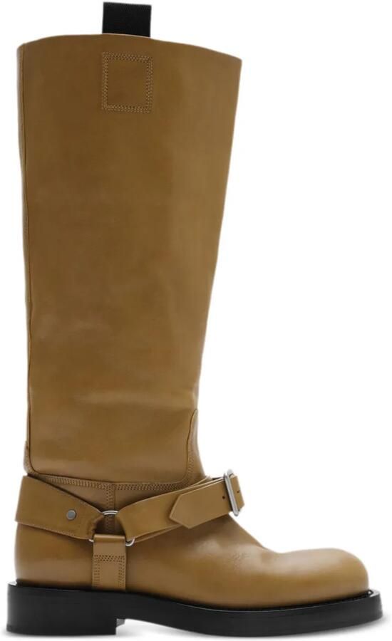 Burberry Leren laarzen Bruin