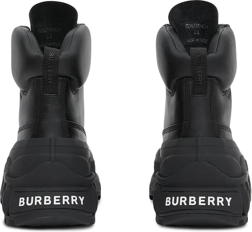 Burberry Leren laarzen Zwart - Foto 3