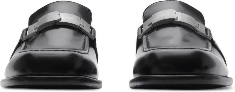 Burberry Leren loafers Zwart - Foto 5