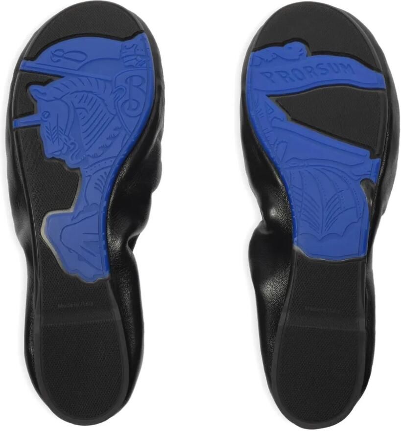 Burberry Leren loafers Zwart - Foto 2