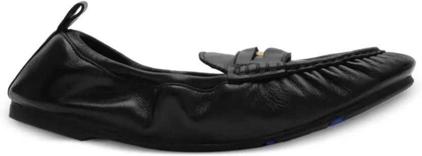 Burberry Leren loafers Zwart - Foto 4