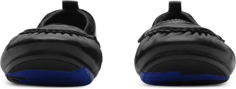 Burberry Leren loafers Zwart - Foto 5