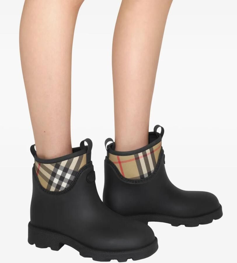 Burberry Marsh enkellaarzen Zwart