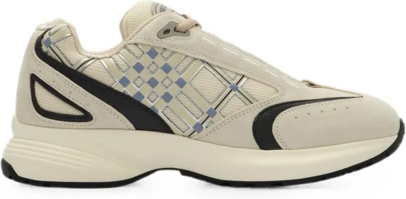 Burberry Nylon suède en leren Eclipse sneakers Beige