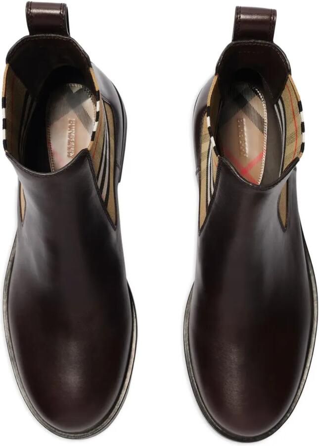 Burberry Pembroke leren laarzen Bruin - Foto 3