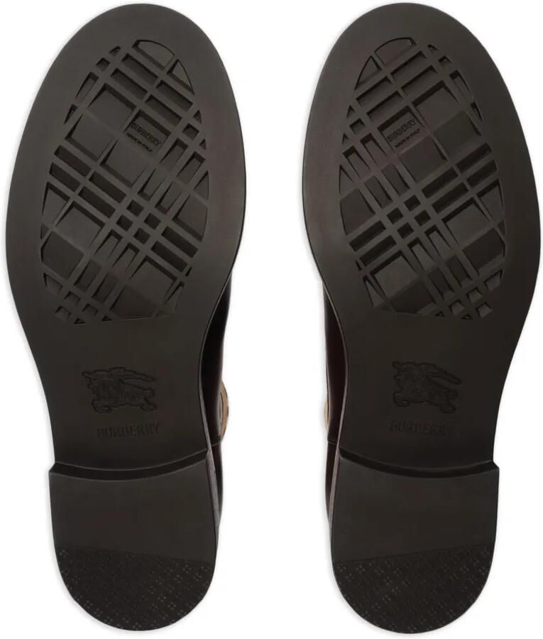 Burberry Pembroke leren laarzen Bruin - Foto 2