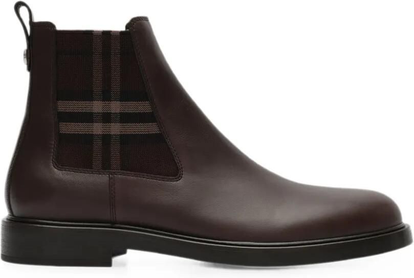 Burberry Pembroke leren laarzen Bruin