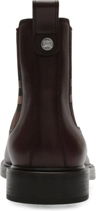 Burberry Pembroke leren laarzen Bruin - Foto 4