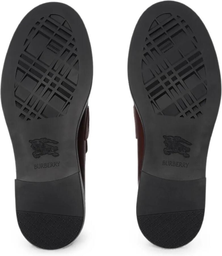 Burberry Pembroke leren loafers Bruin - Foto 2
