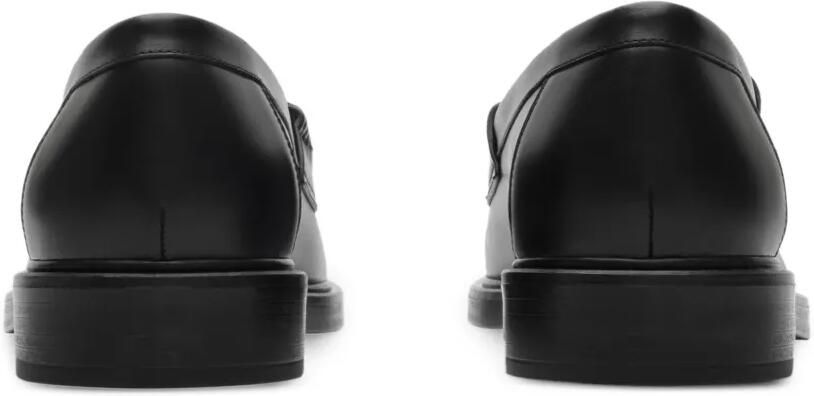 Burberry Pembroke leren loafers Zwart - Foto 4