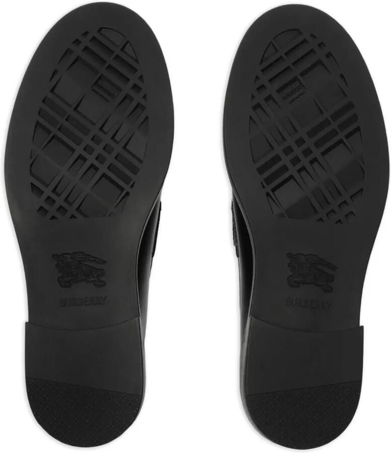 Burberry Pembroke leren loafers Zwart - Foto 2