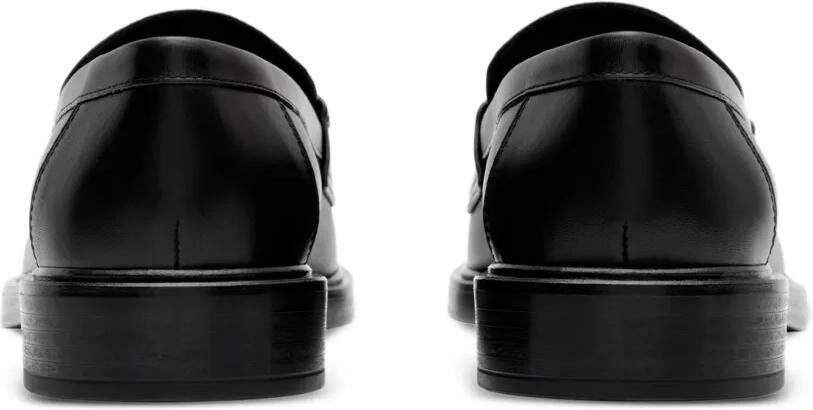 Burberry Pembroke leren loafers Zwart - Foto 4