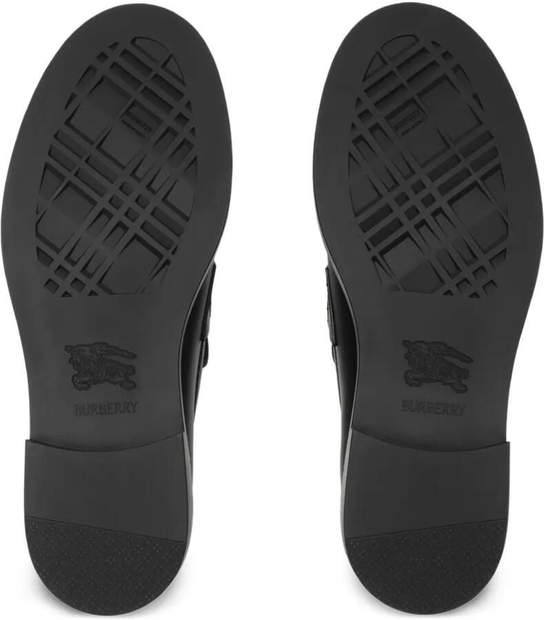 Burberry Pembroke leren loafers Zwart - Foto 2