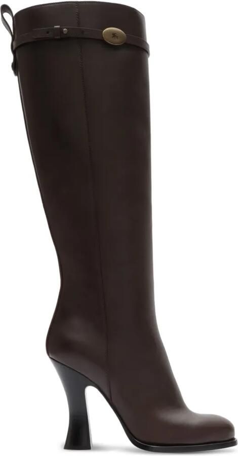 Burberry Pillar leren laarzen Bruin