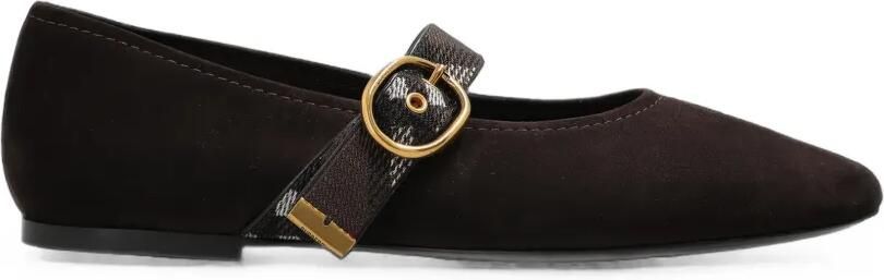 Burberry Robin ballerina's met gespbandje Bruin