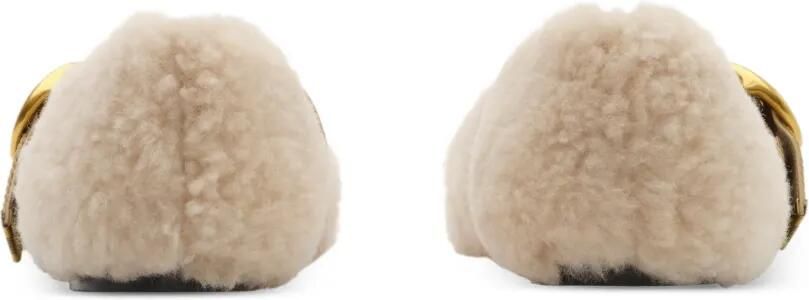 Burberry Robin lammy ballerina's Beige - Foto 4