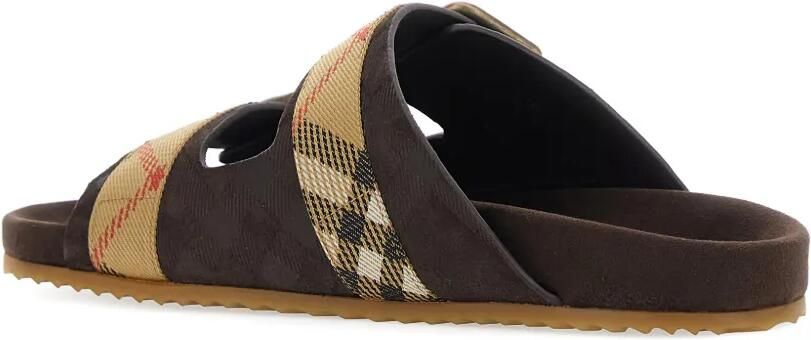 Burberry Sandalen met gespbandje Bruin - Foto 4