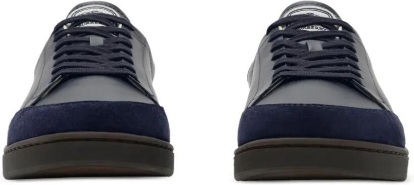 Burberry Set leren en suède sneakers Blauw - Foto 4