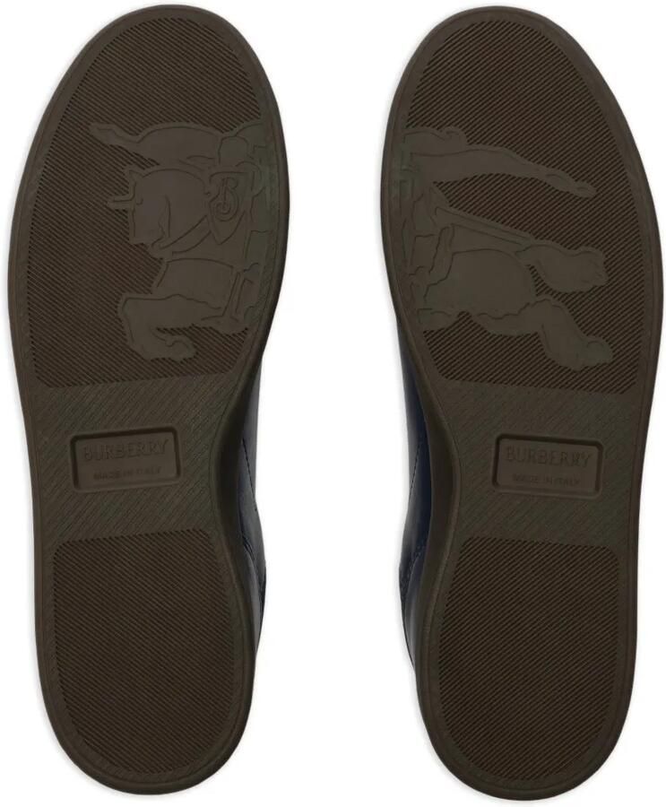 Burberry Set leren en suède sneakers Blauw - Foto 3